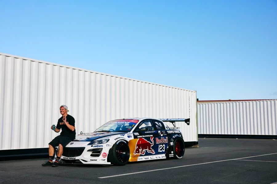 Mad Mike Whiddett and his Mazda RX8