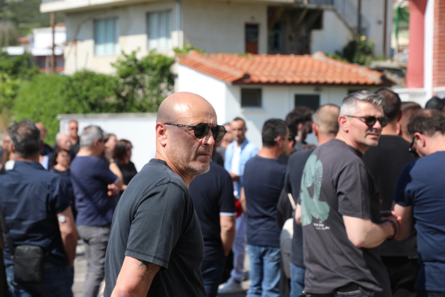 [387297] ΕΙΚΟΝΕΣ ΑΠΟ ΤΗΝ ΚΗΔΕΙΑ ΤΟΥ ΠΑΡΑΣΚΕΥΑ ΑΝΤΖΑ (ΛΑΣΚΑΡΗΣ ΤΣΟΥΤΣΑΣ / EUROKINISSI)