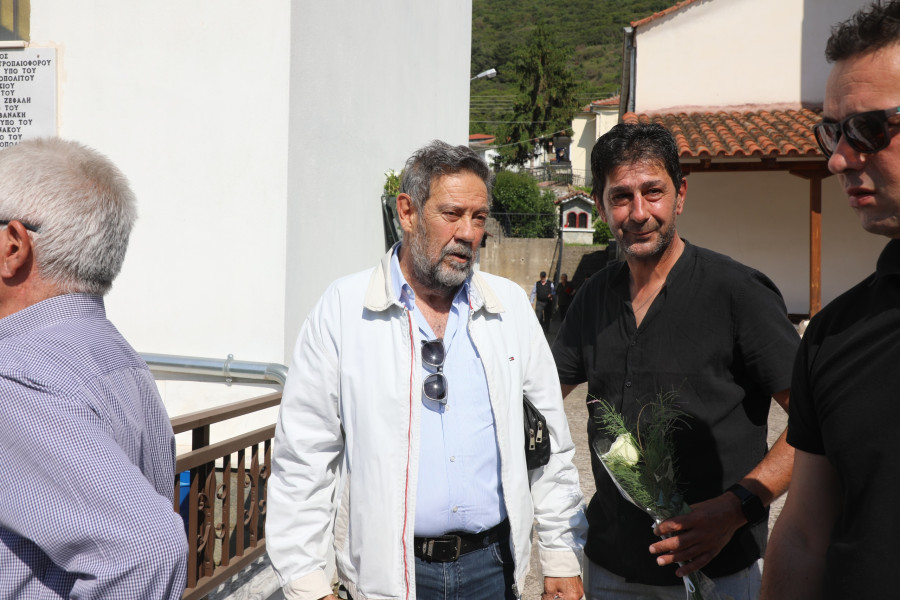 [387297] ΕΙΚΟΝΕΣ ΑΠΟ ΤΗΝ ΚΗΔΕΙΑ ΤΟΥ ΠΑΡΑΣΚΕΥΑ ΑΝΤΖΑ (ΛΑΣΚΑΡΗΣ ΤΣΟΥΤΣΑΣ / EUROKINISSI)