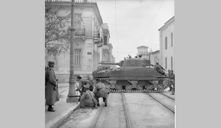 Φωτογραφία από τα 'Δεκεμβριανά'