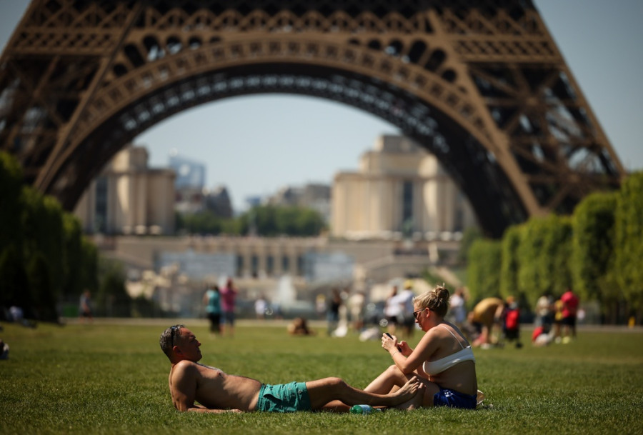 France Extreme Weather Heat