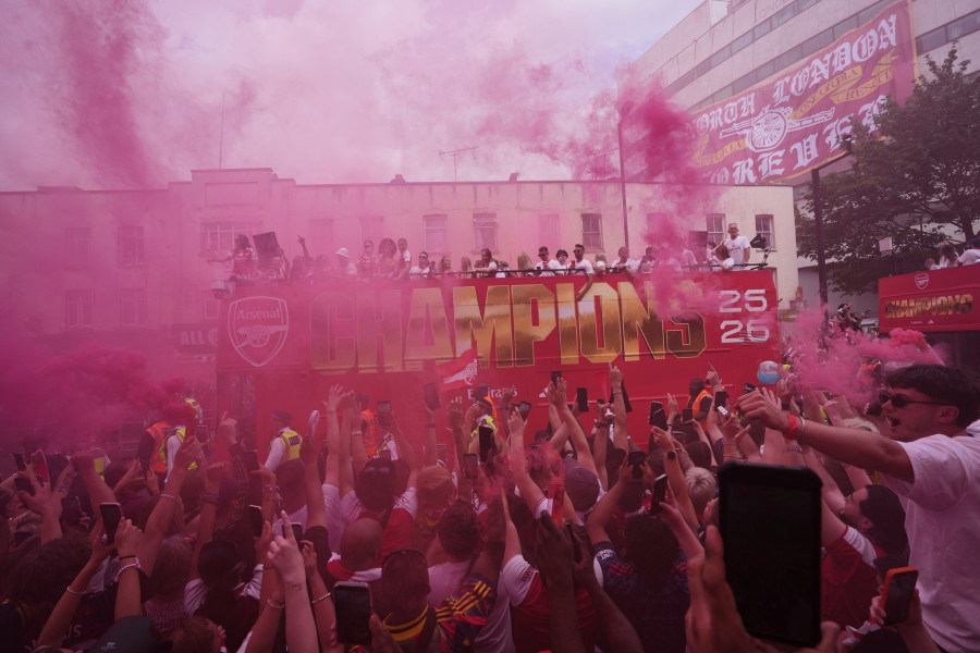 Britain Arsenal Soccer