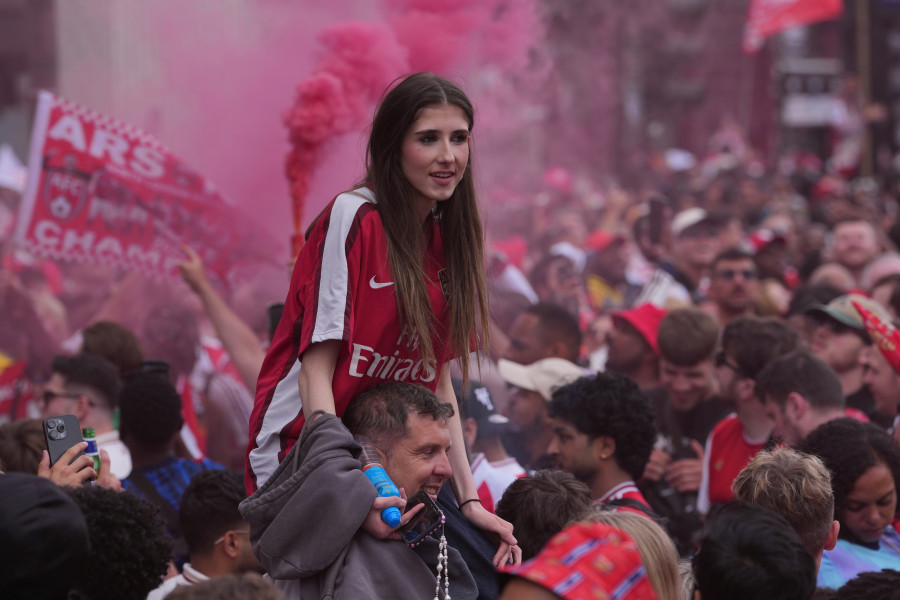 Britain Arsenal Soccer