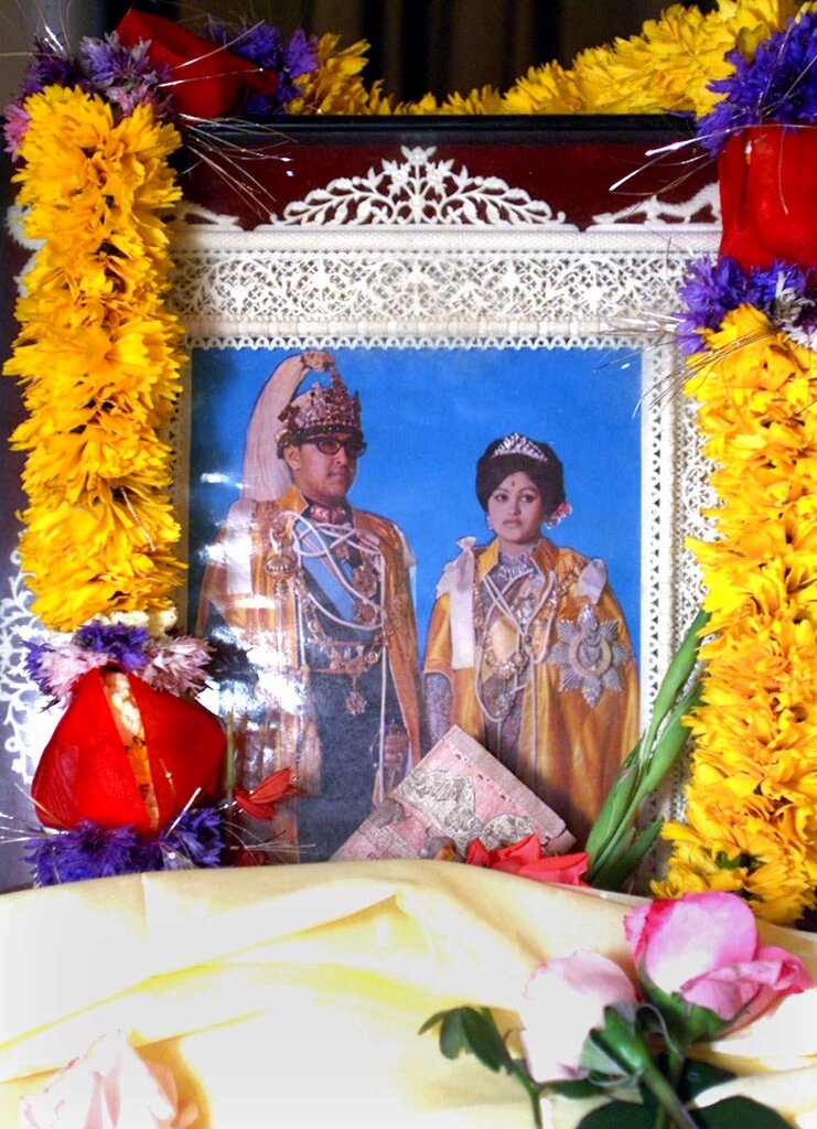 A PORTRAIT OF SLAIN NEPALI KING