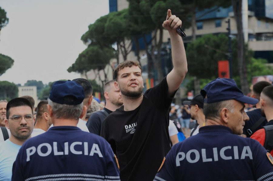 Albania Protest Kushner