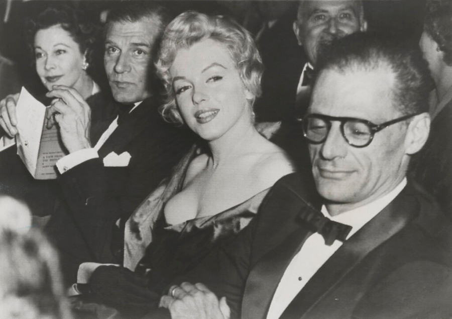 Vivien Leigh,Sir Laurence Olivier,Marilyn Monroe,Arthur Miller