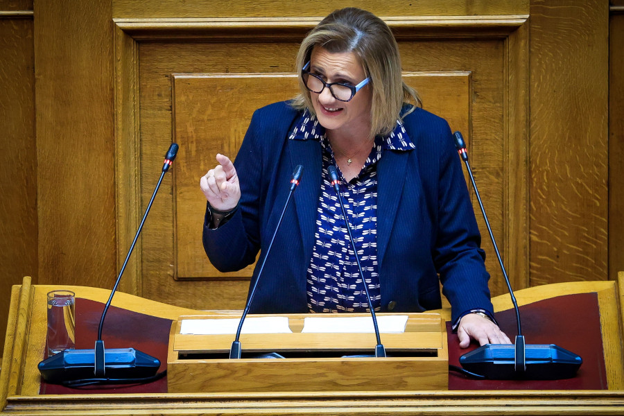 ΜΑΡΙΑ ΕΛΕΝΗ ΣΟΥΚΟΥΛΗ ΒΙΛΙΑΛΗ ΝΕΑ ΔΗΜΟΚΡΑΤΙΑ ΣΥΖΗΤΗΣΗ ΣΤΗΝ ΟΛΟΜΕΛΕΙΑ ΤΗΣ ΒΟΥΛΗΣ ΤΟΥ Ν/Σ ΤΟΥ ΥΠΟΥΡΓΕΙΟΥ ΟΙΚΟΝΟΜΙΚΩΝ 