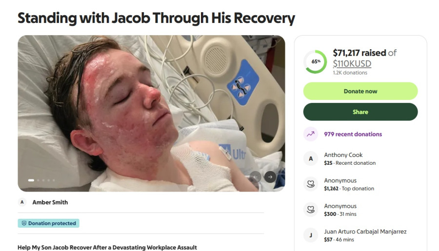 GoFundMe - Εργαζόμενος McDonalds