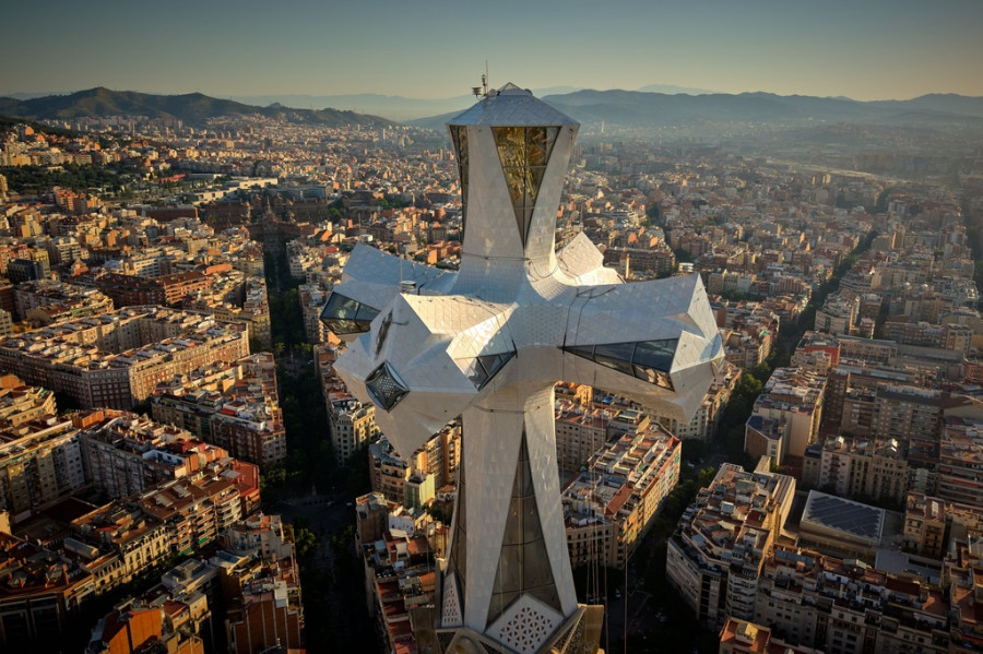 APTOPIX Spain Sagrada Familia Church