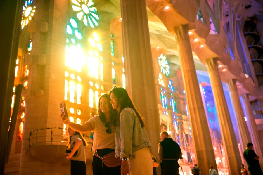 APTOPIX Spain Sagrada Familia