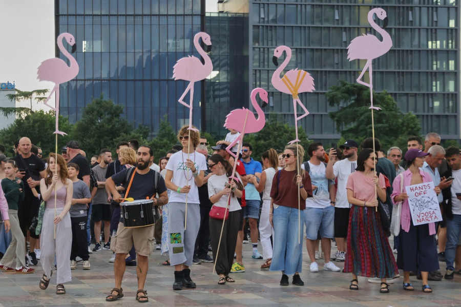 Albania Protest Kushner