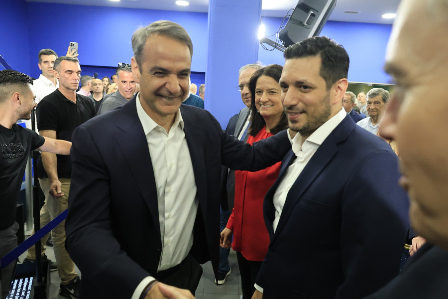 [387581] ΣΥΝΕΔΡΙΑΣΗ ΤΗΣ ΠΟΛΙΤΙΚΗΣ ΕΠΙΤΡΟΠΗΣ ΤΗΣ ΝΕΑΣ ΔΗΜΟΚΡΑΤΙΑΣ ΓΙΑ ΤΗΝ ΕΚΛΟΓΗ ΝΕΟΥ ΓΡΑΜΜΑΤΕΑ (ΓΙΩΡΓΟΣ ΚΟΝΤΑΡΙΝΗΣ/EUROKINISSI)