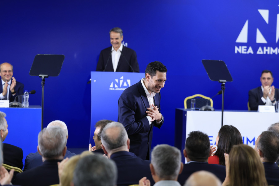[387581] ΣΥΝΕΔΡΙΑΣΗ ΤΗΣ ΠΟΛΙΤΙΚΗΣ ΕΠΙΤΡΟΠΗΣ ΤΗΣ ΝΕΑΣ ΔΗΜΟΚΡΑΤΙΑΣ ΓΙΑ ΤΗΝ ΕΚΛΟΓΗ ΝΕΟΥ ΓΡΑΜΜΑΤΕΑ (ΓΙΩΡΓΟΣ ΚΟΝΤΑΡΙΝΗΣ/EUROKINISSI)