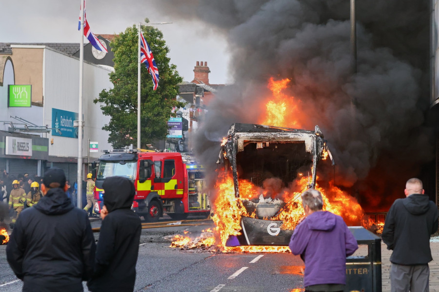 Britain Northern Ireland Stabbing