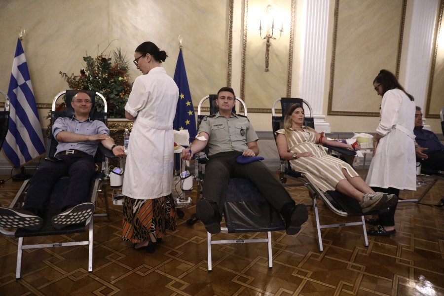 ΠΡΟΕΔΡΙΚΟ ΜΕΓΑΡΟ ΕΘΕΛΟΝΤΙΚΗ ΑΙΜΟΔΟΣΙΑ