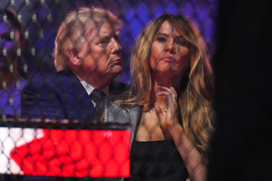 APTOPIX UFC Freedom 250 Trump