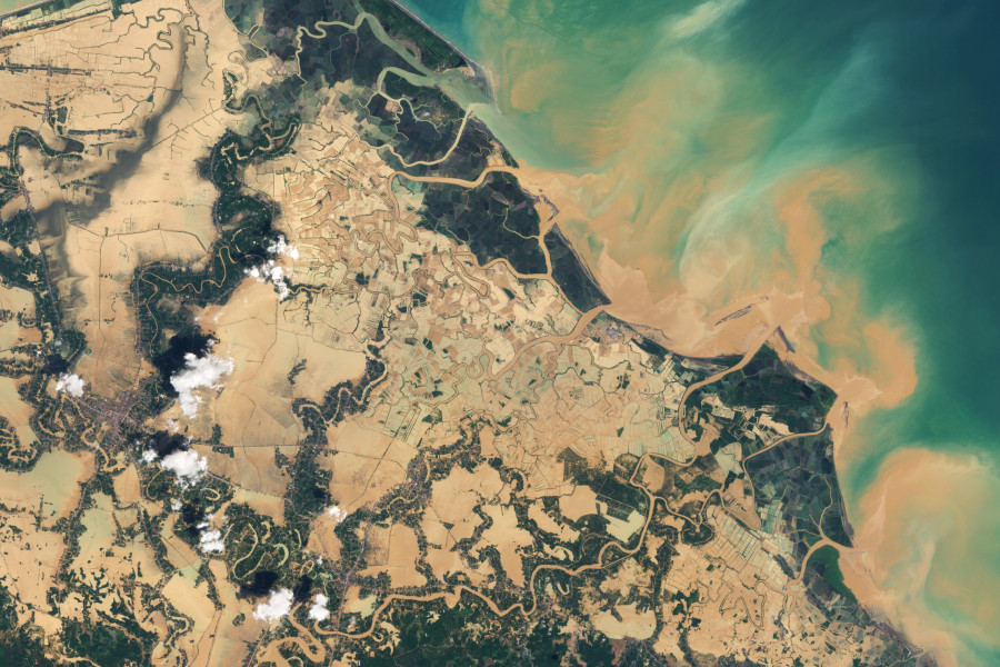 Satellite Imagery Of The Widespread Flooding In Indonesia