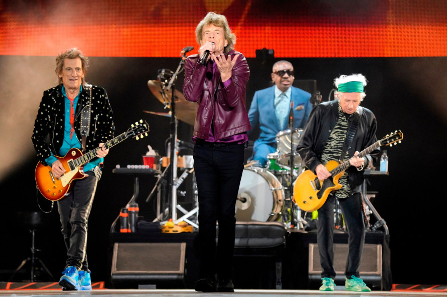 Ronnie Wood,Mick Jagger,Steve Jordan,Keith Richards