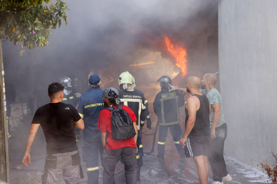 ΠΥΡΚΑΓΙΑ ΣΤΟ ΗΡΑΚΛΕΙΟ ΚΡΗΤΗΣ