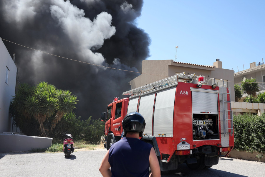 ΠΥΡΚΑΓΙΑ ΣΤΟ ΗΡΑΚΛΕΙΟ ΚΡΗΤΗΣ