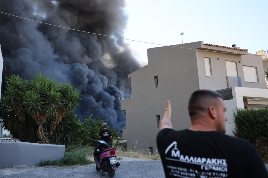 ΠΥΡΚΑΓΙΑ ΣΤΟ ΗΡΑΚΛΕΙΟ ΚΡΗΤΗΣ