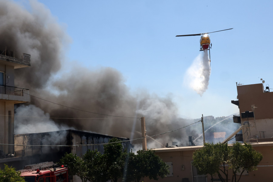 ΠΥΡΚΑΓΙΑ ΣΤΟ ΗΡΑΚΛΕΙΟ ΚΡΗΤΗΣ