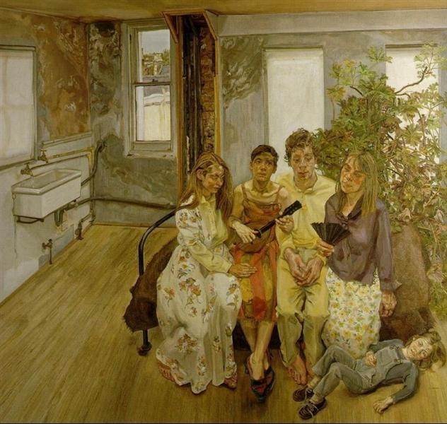 Large Interior, W11 (after Watteau)
