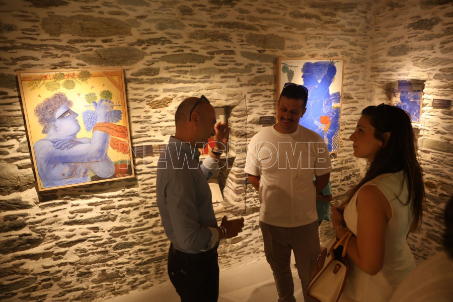 «Ο Αινιγματικός Κόσμος του Ανθρώπου» του Αλέκου Φασιανού στην Άνδρο 