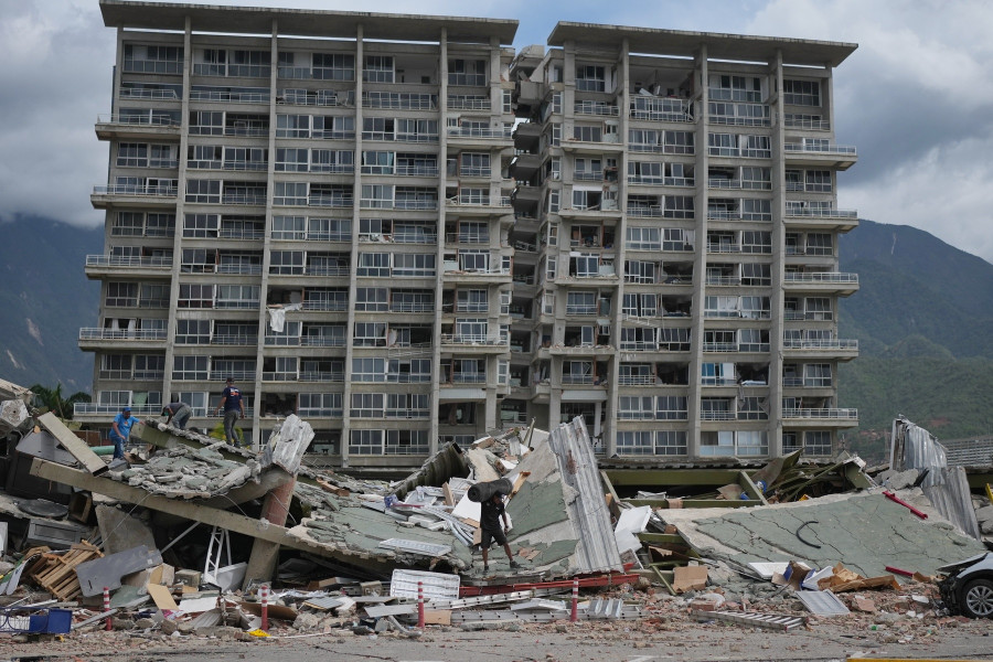 APTOPIX Venezuela Earthquake