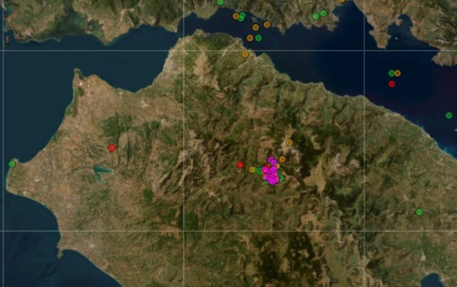 Σεισμική έξαρση στην ορεινή Αχαΐα: Δεκάδες μικροδονήσεις σε Καλάβρυτα και Κλειτορία μέσα σε 48 ώρες