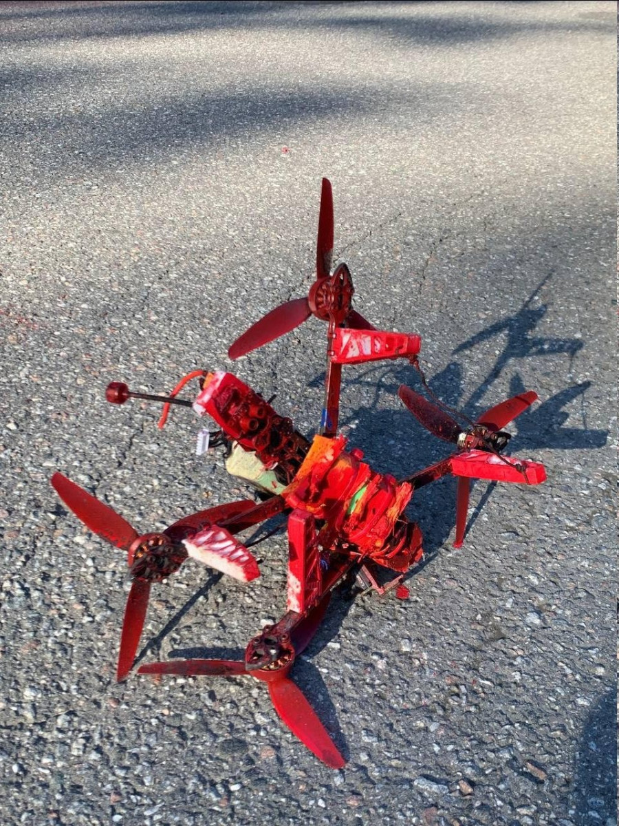 Drone - Σουηδία - Ρωσική πρεσβεία