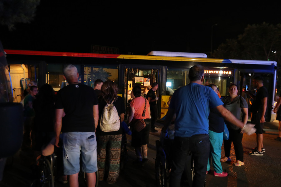Eκκένωση του ιδρύματος «Άγιος Παντελεήμονας»