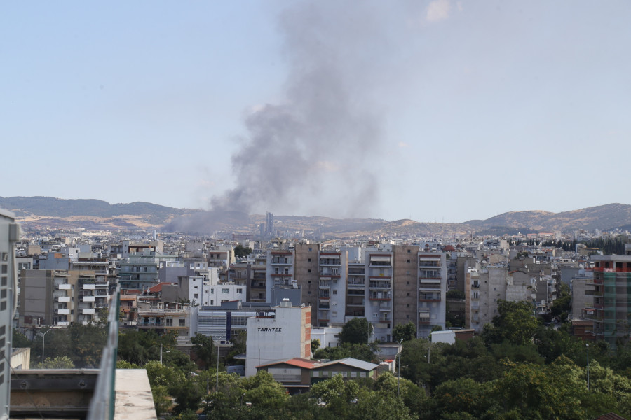 ΠΥΡΚΑΓΙΑ ΣΕ ΑΓΡΟΤΟΔΑΣΙΚΗ ΕΚΤΑΣΗ ΣΤΗΝ ΠΕΡΙΟΧΗ ΑΝΘΟΥΠΟΛΗ ΩΡΑΙΟΚΑΣΤΡΟΥ ΣΤΗ ΘΕΣΣΑΛΟΝΙΚΗ<br>ΕΠΟΜΕΝΗ ΜΕΡΑ