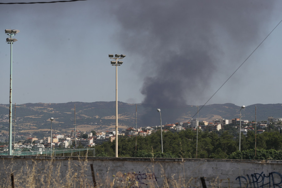 ΠΥΡΚΑΓΙΑ ΣΕ ΑΓΡΟΤΟΔΑΣΙΚΗ ΕΚΤΑΣΗ ΣΤΗΝ ΠΕΡΙΟΧΗ ΑΝΘΟΥΠΟΛΗ ΩΡΑΙΟΚΑΣΤΡΟΥ ΣΤΗ ΘΕΣΣΑΛΟΝΙΚΗ<br>ΕΠΟΜΕΝΗ ΜΕΡΑ