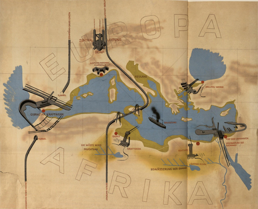 The Atlantropa Project.
