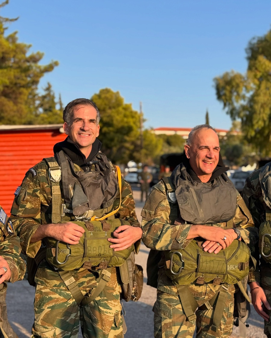 Ο Κώστας Μπακογιάννης στο Μεγάλο Πεύκο
