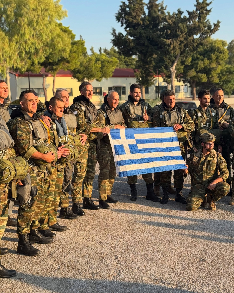 Ο Κώστας Μπακογιάννης στο Μεγάλο Πεύκο
