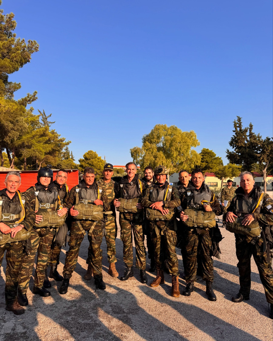 Ο Κώστας Μπακογιάννης στο Μεγάλο Πεύκο