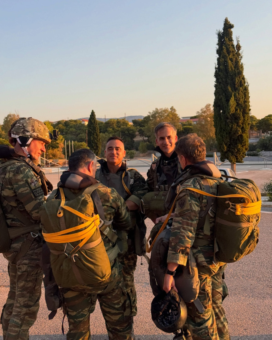 Ο Κώστας Μπακογιάννης στο Μεγάλο Πεύκο