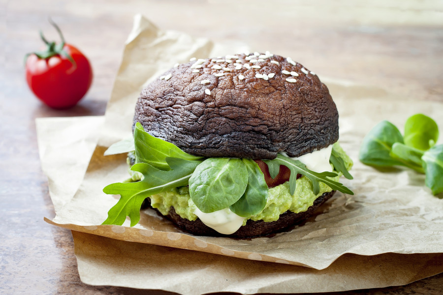 σαντουιτς με μεναιταρια portobello