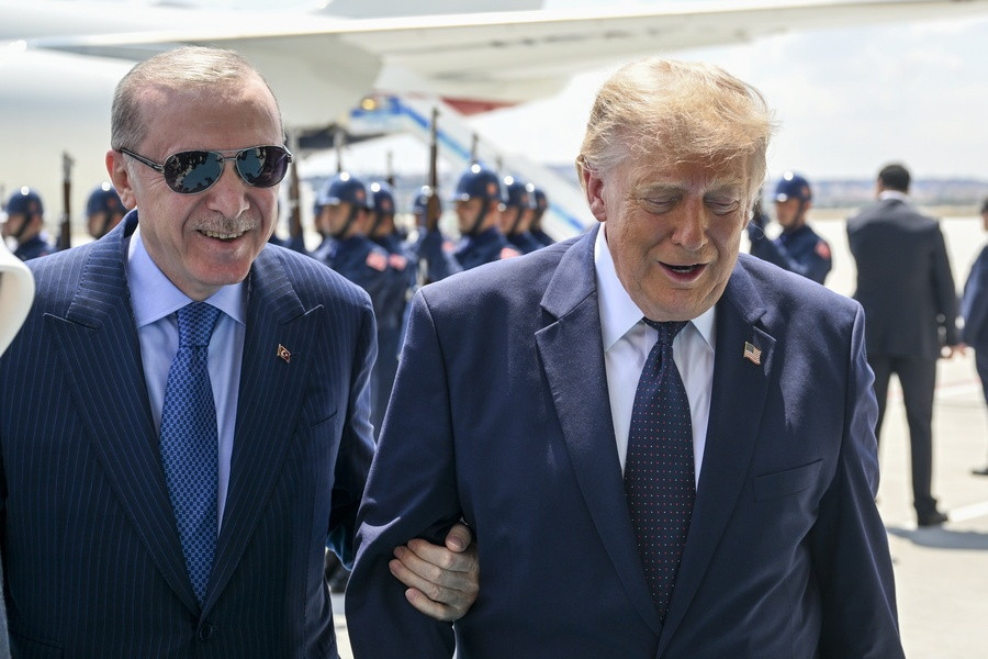 Ντόναλντ Τραμπ Ρετζέπ Ταγίπ Ερντογάν