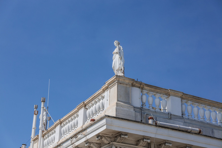 Εργασίες αποκατάστασης και συντήρησης στο Προεδρικό Μέγαρο