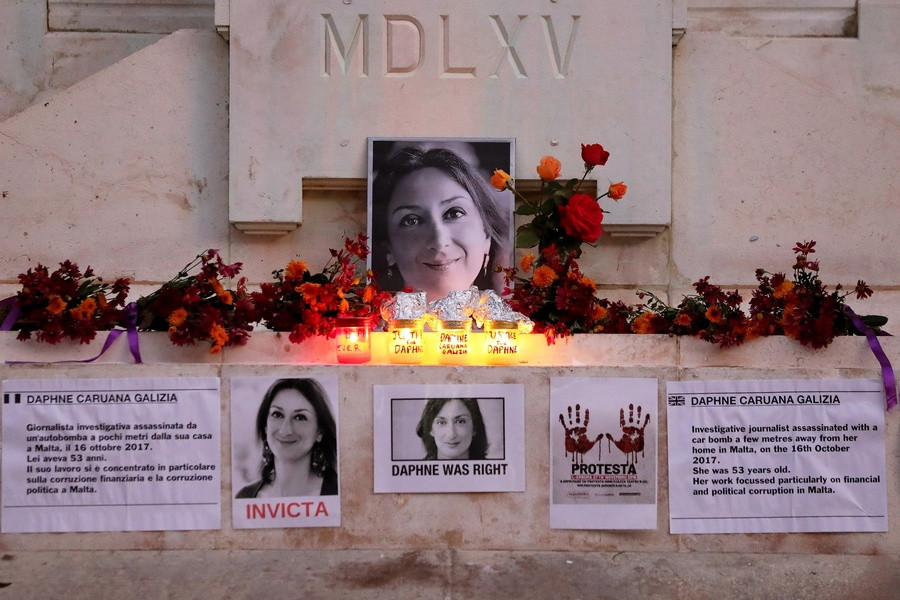 Demonstrations following Maltese ministers resigning amid investigations into murder of late journalist Daphne Caruana Galizia in 2017
