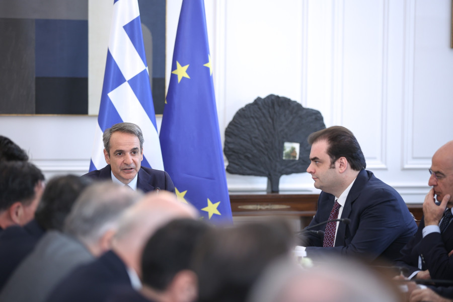 υπουργικό συμβούλιο; cabinet meeting; 2026; New Democracy; Νέα Δημοκρατία; υπουργοί; ministers; Maximos Mansion; Μέγαρο Μαξίμου; Kyriakos Mitsotakis; Κυριάκος Μητσοτάκης; Κυριάκος Πιερρακάκης; Kyriakos Pierrakakis;