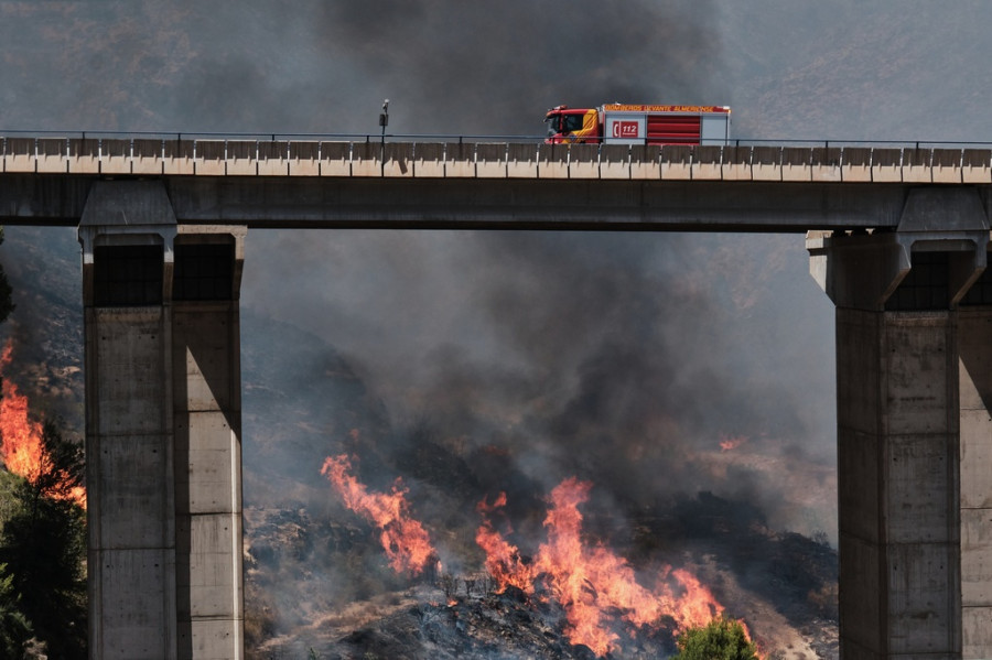 APTOPIX Spain Wildfire