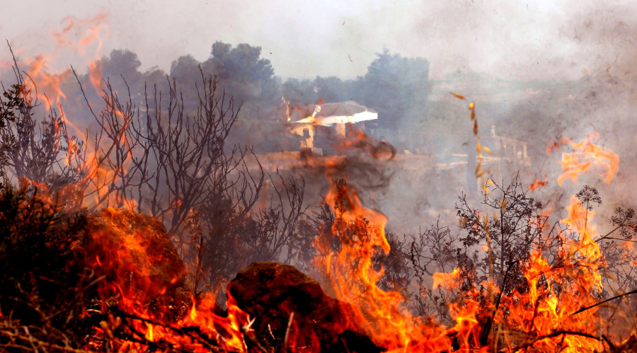 APTOPIX Spain Wildfire