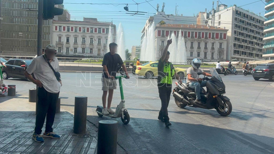πατίνια - μπλόκο