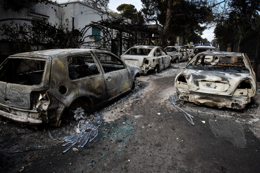 ΠΥΡΚΑΓΙΑ ΣΤΗ ΡΑΦΗΝΑ - ΜΑΤΙ ΕΠΟΜΕΝΗ ΜΕΡΑ   (EUROKINISSI / ΤΑΤΙΑΝΑ ΜΠΟΛΑΡΑΗ)