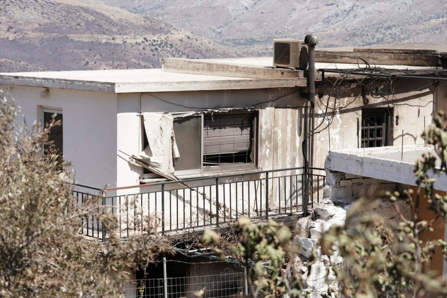 Ρέθυμνο: Φωτιά στα Σαχτούρια.
