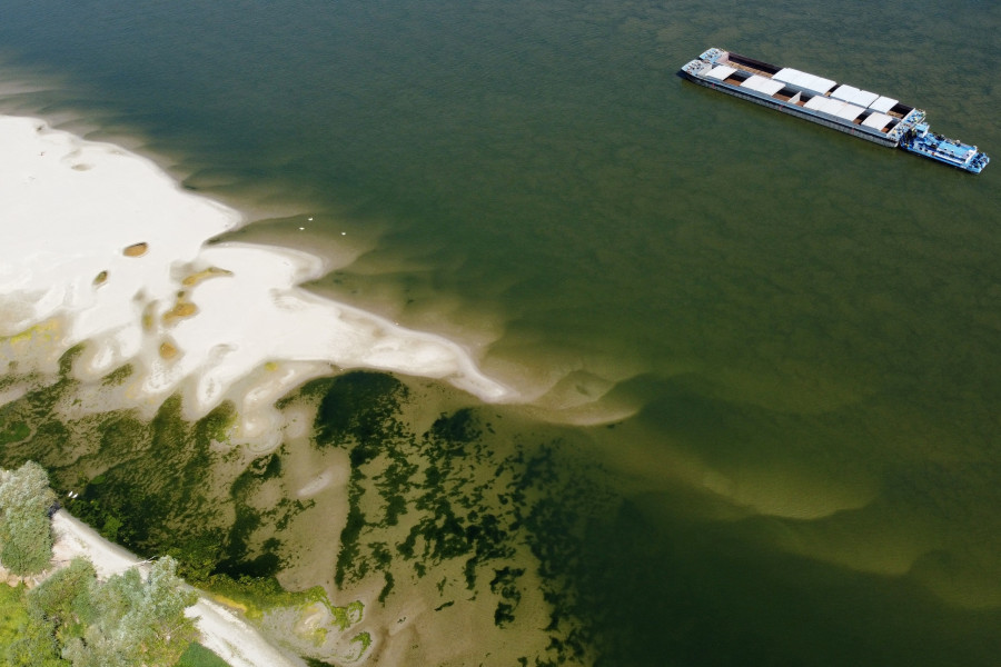 Serbia Danube Drought